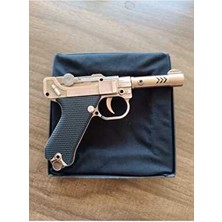 Germany Nazi Tabanca Silah Şeklinde Turbo Jet Çakmak