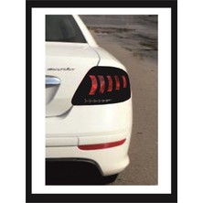 Linea Uyumlu Stop Farı LED Görünümlü Folyo Kaplama - Stop Kaplama Linea -Orjinal Çizim-Birebir