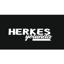 Herkes Yolunda, Araç Arka Cam Yazıları Sticker, Sticker