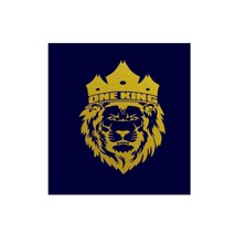 Kral Aslan Sticker Araba Ev Işyeri Beyaz Gold Siyah Renkli Yapıştırma