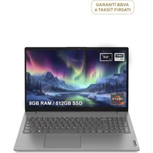 V15 G4 Amd Ryzen 7-7730U 8gb Ddr4 512GB SSD 15.6" Full Hd Tn Freedos Laptop 82YY0012TR