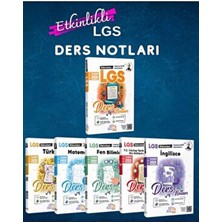 Yapay Zeka Yayınları Yapay Zeka Gerçek Müfredat 8.sınıf LGS Etkinlikli Ders Notları 2025-2026 Tüm Dersler