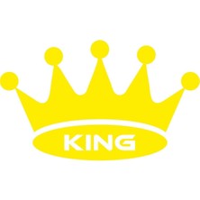 Kral Tacı Oto Sticker Sarı