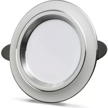 Cata 6W Zebra Beyaz-Krom 3 Renk LED Spot S. A. 6400+4000+3200K Sıva Altı