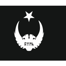 Çift Başlı Kartal Sticker 15CM x 20CM