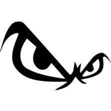 Göz Sticker 20X10 cm Oto Sticker Cam Sticker Araba Sticker Bilgisayar Sticker Etiket