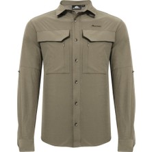 Alpinist Natriks Uzun Kollu Erkek Gömlek Sand (600702)