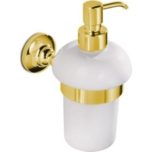 New England Sıvı Sabunluk - Seramik/altın