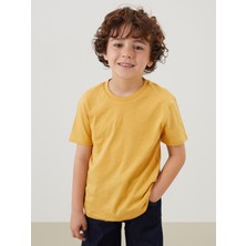 Lc Waikiki Yeni Sezon Bisiklet Yaka Basic Erkek Çocuk Tişört