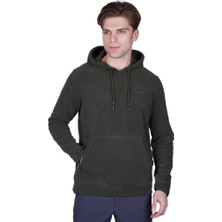 Alpinist Cliff Erkek Kapşonlu Polar Haki (600509)