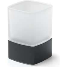 Lounge Diş Fırçalık, Tezgah Üstü - Mat Siyah