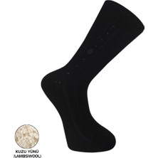 Bektaş Lambswool Kışlık Erkek Çorabı Siyah 41-44 (13639)