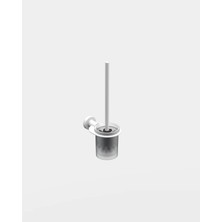 Tecno White Tuvalet Fırçalık - Mat Beyaz