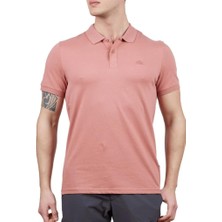 Erkek Polo Yaka Tişört - Pamuklu Spor Tişört - Stratus - Gül Kurusu (600303)