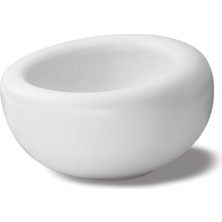 Ninfa - Mat ve Parlak Beyaz Gurme Kase - 14X13,5 Y7,5 cm