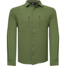 Alpinist Tegus Uzun Kollu Erkek Gömlek Açık Yeşil (600701)