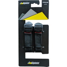 Alpinist Perlon Bant 120 cm Siyah