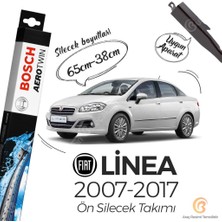 Bosch Aerotwin Muz Silecek Takımı Fiat Linea 2007-2017 ile Uyumlu