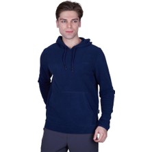 Alpinist Cliff Erkek Kapşonlu Polar Lacivert (600509)