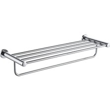 Havluluk, Raflı, 304K, 60XH13X23.5CM - Parlak Paslanmaz Çelik