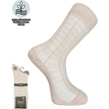 Pro Çorap Atlas Modal Erkek Çorabı Bej (18139-R2)