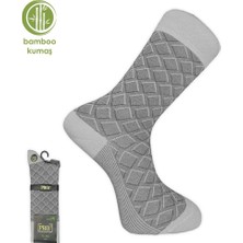 Pro Çorap G.poti Bambu Erkek Çorabı Gri (17005-R5)