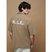 Lc Waikiki Yeni Sezon Regular Fit Nakışlı Erkek Gömlek