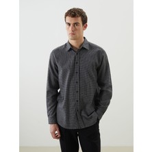 Lc Waikiki Yeni Sezon Slim Fit Uzun Kollu Desenli Erkek Oduncu Gömlek