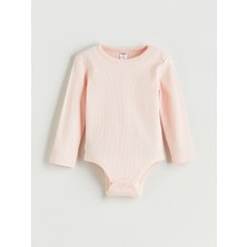 Lc Waikiki Yeni Sezon Bisiklet Yaka Kız Bebek Çıtçıtlı Body