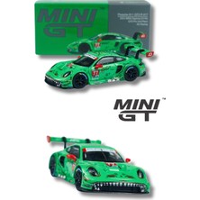 Mini Gt 1:64 Porsche 911 Gt3 R #77 Ao Racing 2024 Daytona Imsa Gtd Pro 2nd – Diecast Model Araba