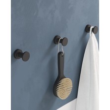 Tecno Black Askı, 3.5cm - Mat Siyah