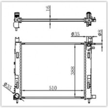 Almila Radyatör Captur-Logan Ii-Sandro Ii 1.5dci-Clio Iv-Captur-Logan Ii-Lodgy-Sandro Ii 0.9tce-1.2tce 13 Brazing