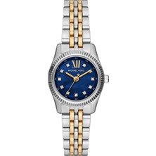 MK4865 Altın Rengi Metalik Gri Çelik Kadın Kol Saati