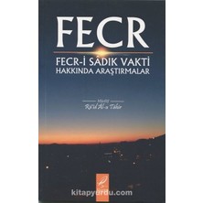 Fecr  Fecr-I Sadık Vakti Hakkında Araştırmalar