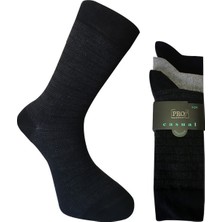 8501-2 Penye Casual 3'lü Erkek Çorabı