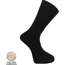 Uludağ Lambswool Kışlık Erkek Çorabı Siyah 41-44 (13603)