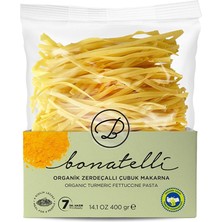 Organik Zerdeçallı Çubuk Makarna 400 G