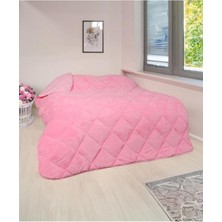 Welsoft Yorgan Çift Kişilik Yorgan 200*220 Çift Taraflı-Pembe