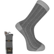 Pro Çorap Rambutan Modal Erkek Çorabı Kül Gri (18132-R6)