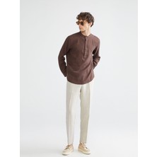 Lc Waikiki Yeni Sezon Standart Kalıp %100 Keten Erkek Pantolon