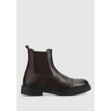 Kahve Deri Erkek Bot