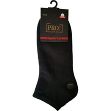 14003 Atletıch Havlu Erkek Patik Çorabı Siyah 41-44