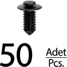 Alpha Auto Part Mercedes Için Tampon Klips- 50 Adet