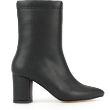 Ziya, Kadın Topuklu Bot 1531044Z4006 Siyah