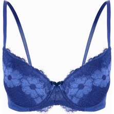 Loya Lacivert Fiori Destekli Sütyen