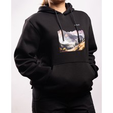 Doğa Baskılı 3 Ip Mevsimlik Sweatshirt