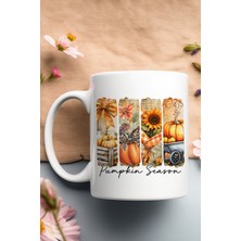 Pumpkin Season Baskılı Hediyelik Kupa Bardak