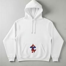 Spiderman Baskılı Hoodie