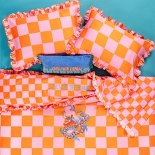 Zsa Zsa Zsu Lahor Pembe Pamuk Saten Nevresim Seti