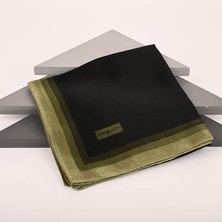 Çizgili Kehribar Eşarp